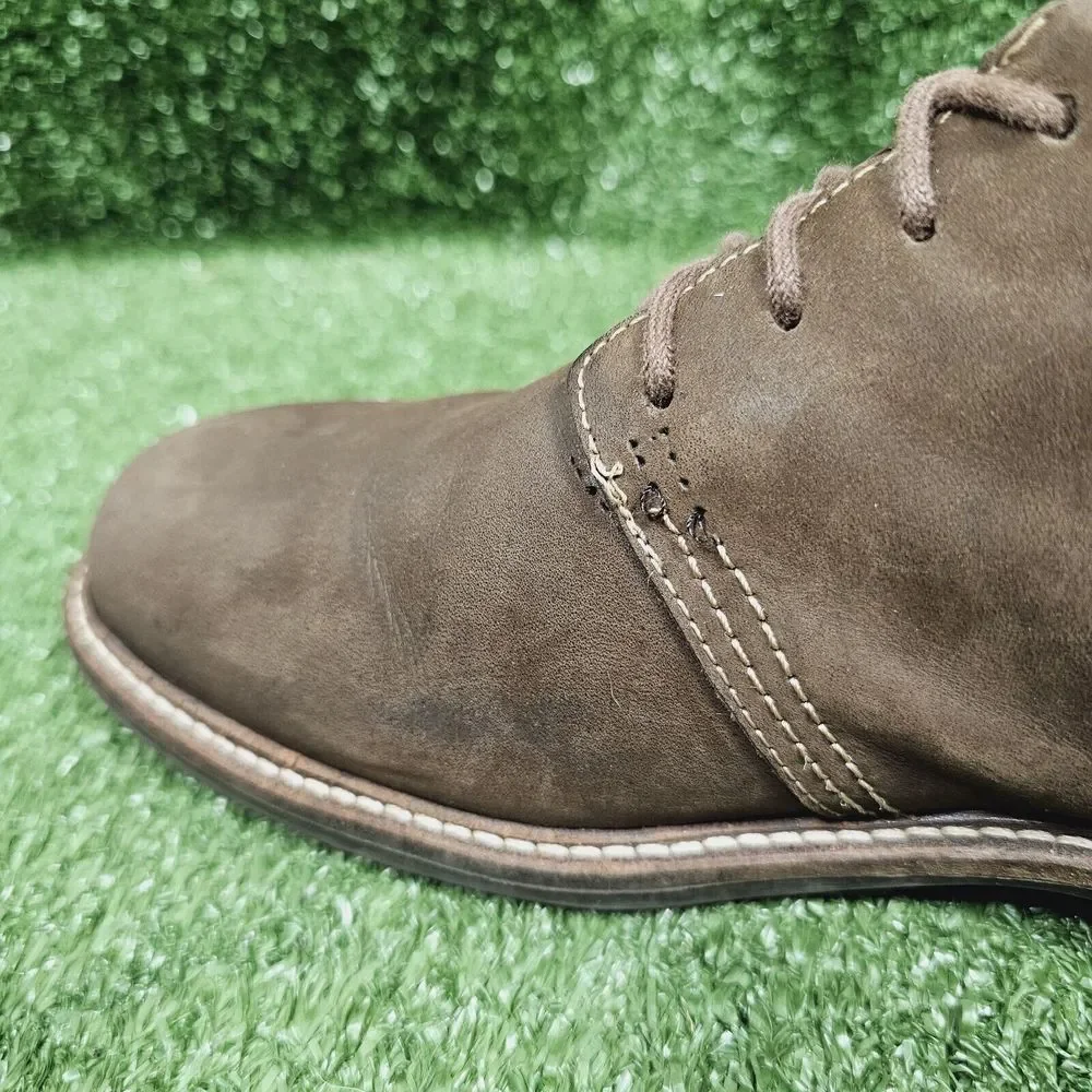 Naot Chief Walnut Brown Leather‎ Oxford Casual Shoes Mens Size EU 41 US 8